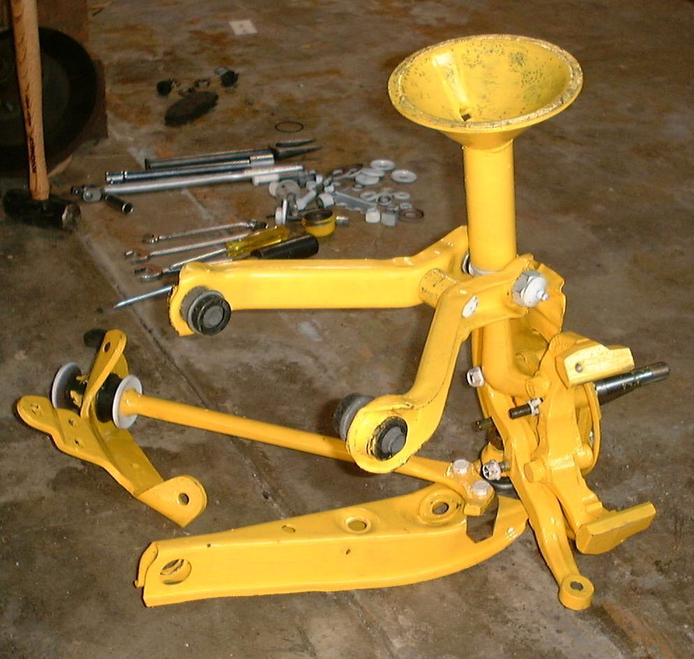 Rambler Classic, Ambassador 1962-1967 front suspension trickery