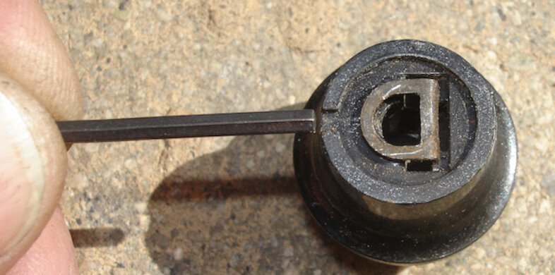 AMC and Rambler dash & door knob removal