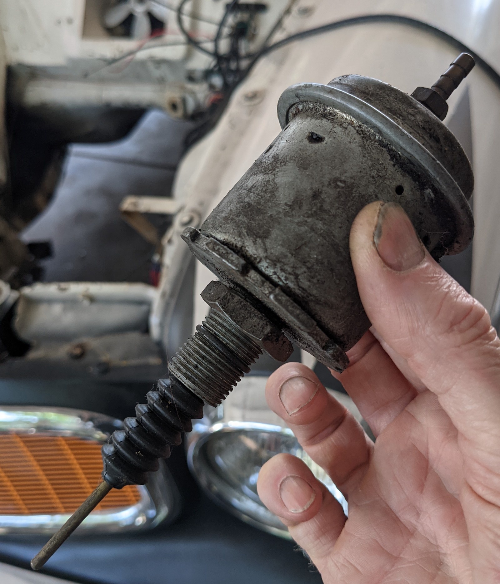 Borg Warner vacuum modulator disassembly