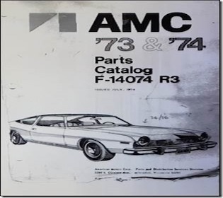 1973 – 1974 AMC Parts Catalog (Australian)